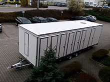 Toilettenwagen Unisex 8+12